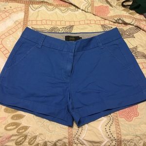 Jcrew 3" chino royal blue size 6